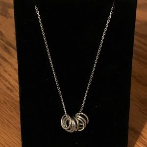 Dainty Steve Madden Necklace, Silver, Like New